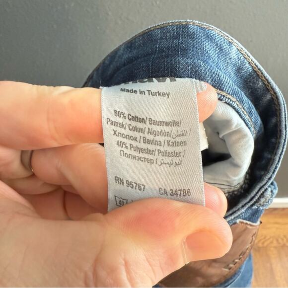 Mavi Jeans Light Blue Straight Leg Size 36/34 - Picture 9 of 9